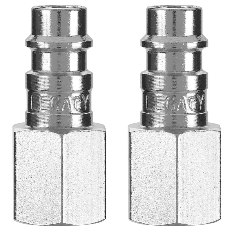 Flexzilla Pro High Flow Plug, 1/4" Fnpt, 1/4" Body, 2-Pack Lega53430fz-2Pk Legacy Manufacturing 1