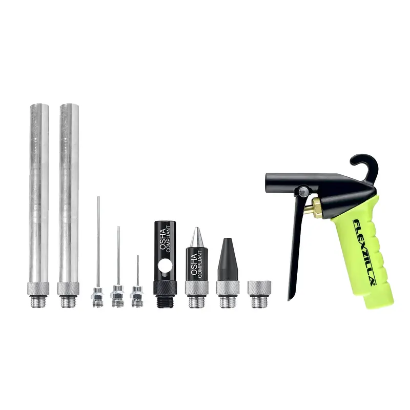 Flexzilla X1 Blow Gun Kit, 10-Piece Legag1500fzkit Legacy Manufacturing 1