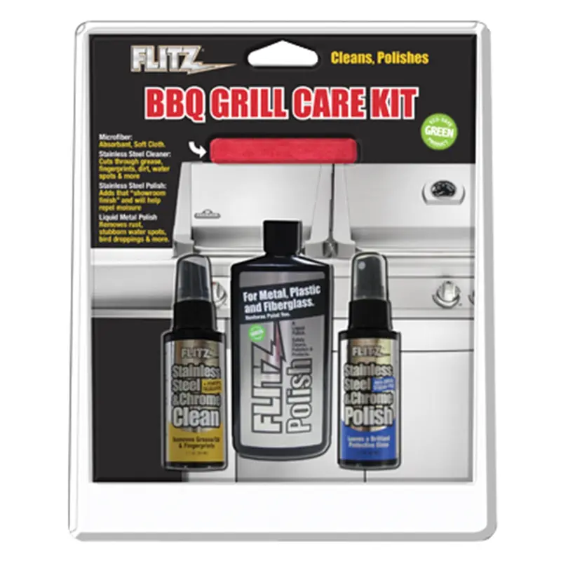Flitz Bbq Grill Care Kit Ftzbbq41504 Flitz 1