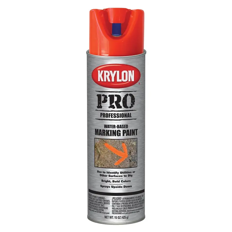 Fluorescent Red/Orange Marking Paint Dup7321 Krylon 1