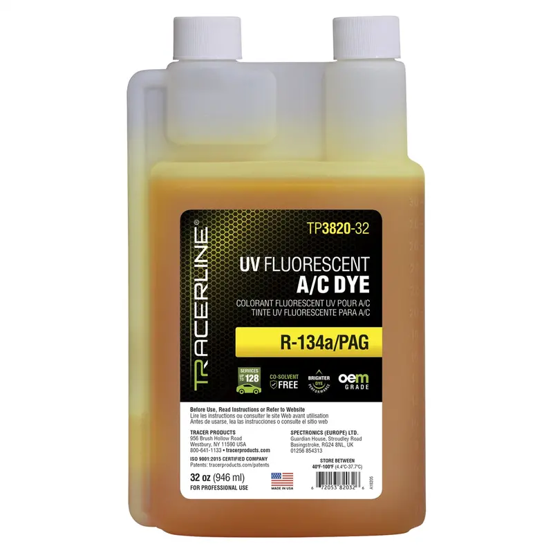 Fluoro-Lite R-134A/Pag System Dye  Tratp3820-32 Tracer Products 1