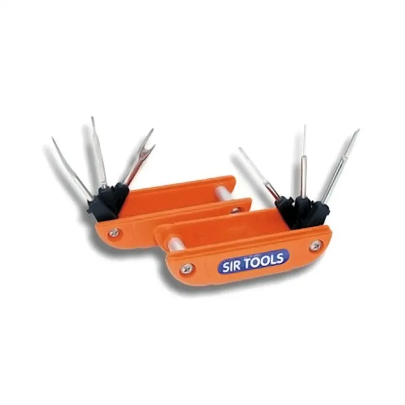 Fold-Up Wire Terminal Extractor Kit With (6) Barbs: Sirst9024 Sir Tools 1