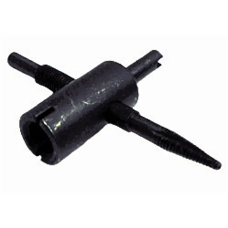 Four Way Tire Valve Core Tool, Black Hardened Steel Tmrti27 The Main Resource 1