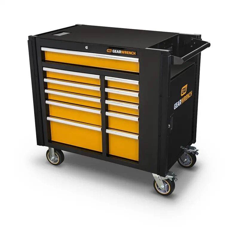Gearwrench 42 In. 11-Drawer Mobile Work Station, Black & Orange Kdt83169 Gearwrench 1