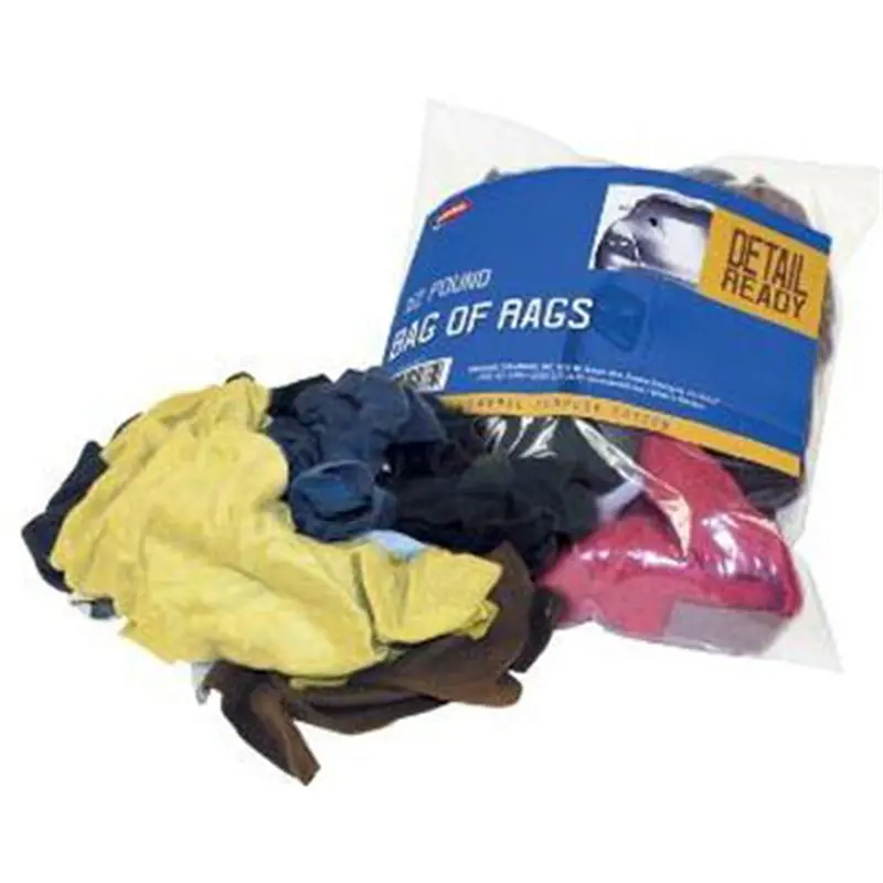 General Purpose Bag Of Rags, 1/2 Lb, Bagged Crd40071 Carrand 1