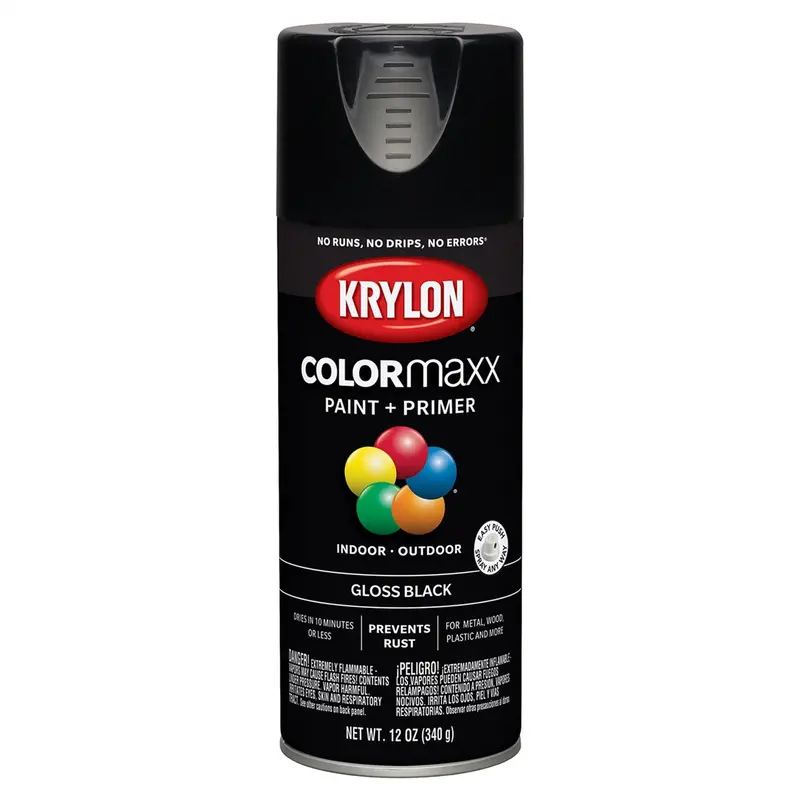 Gloss Black; 12 Oz. Aerosol Dup5505 Krylon 1