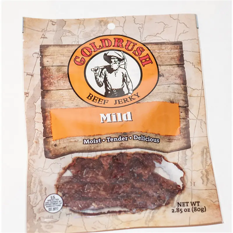 Goldrush Goldrush 2.85 Oz. Mild Jerky Grj72124 Gold Rush Jerky 1