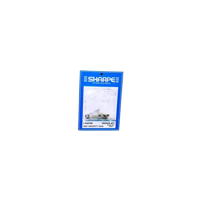 Gravity Feed Gun Repair Kit Sha37085 Sharpe Manufacturing 1