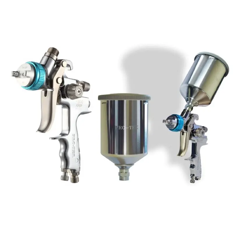 Gravity Paint Gun 1,3Mm With Aluminum Cup 600Ml Ptk4510xrp-1.3 Pro-Tek 1