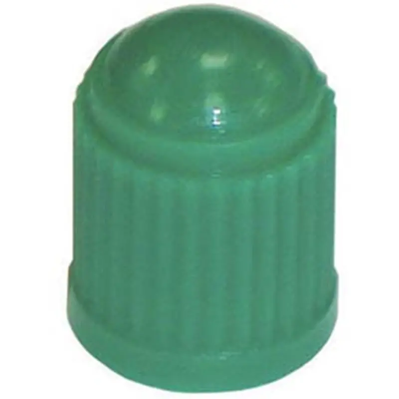 Green Plastic Wheel Tire Cap W/ Seal (100/Box) Tmrti117 The Main Resource 1