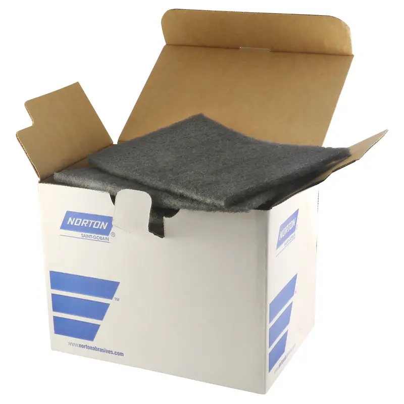 Grey: Micro Fine Hand Pads Nor58002 Norton Abrasives 1