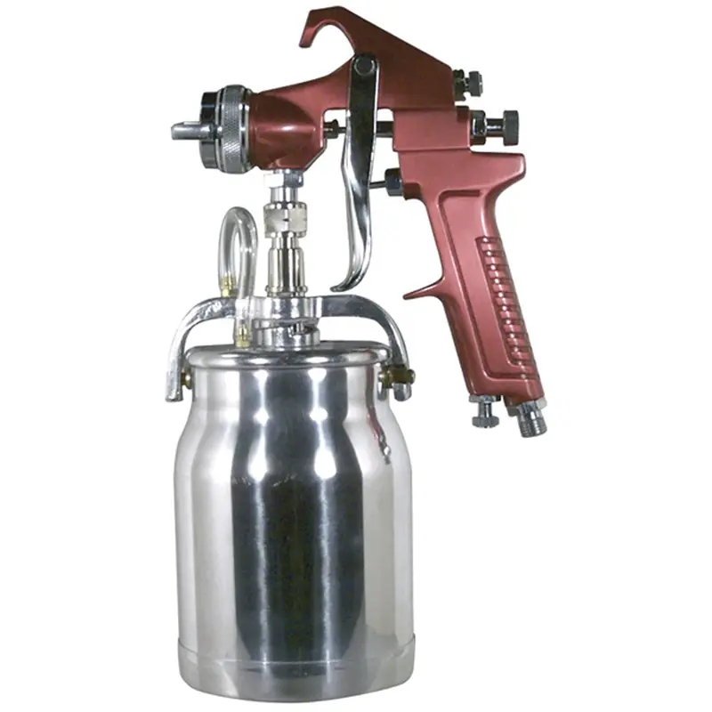 Gun 1.8Mm Siphon Feed Primer With 1 Qt. Aluminum Cup Ast4008 Astro Pneumatic 1