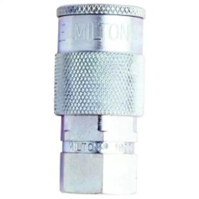 H-Style 3/8 In. Female Basic Size Industrial Interchange Series Air Coupler Mils1835 Milton Industries 1