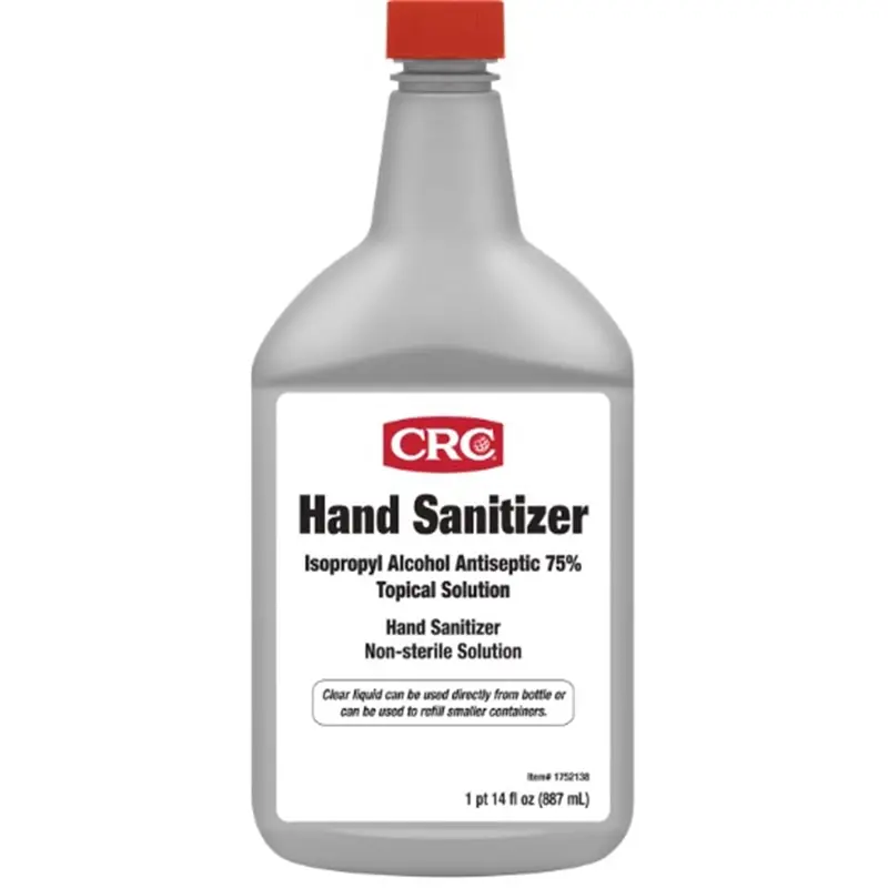 Hand Sanitizer 75% Aclohol; 30 Oz. Bottle (12/Case) Crc1752139 Crc Industries 1
