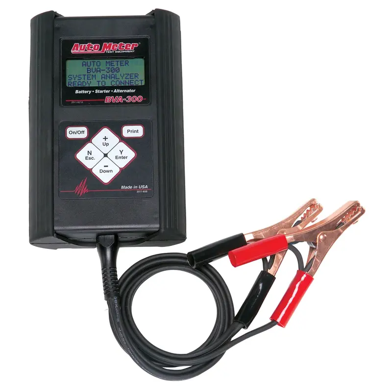 Handheld Electrical System Analyzer With 40 Amp Load Autbva300 Auto Meter Products, Inc. 1