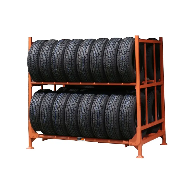 Hd Foldable And Stackable Tire Rack Mrimltfd Martins Industries 1