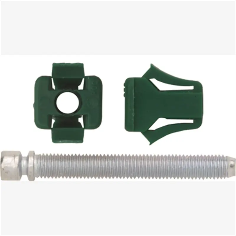 Headlight Adj. Screw Green Nylon Nut 1/4-28 X 2", Size: 1/4-28", Size: 2", Qty: 100, Other: 365270 Abd6703b Auto Body Doctor 1