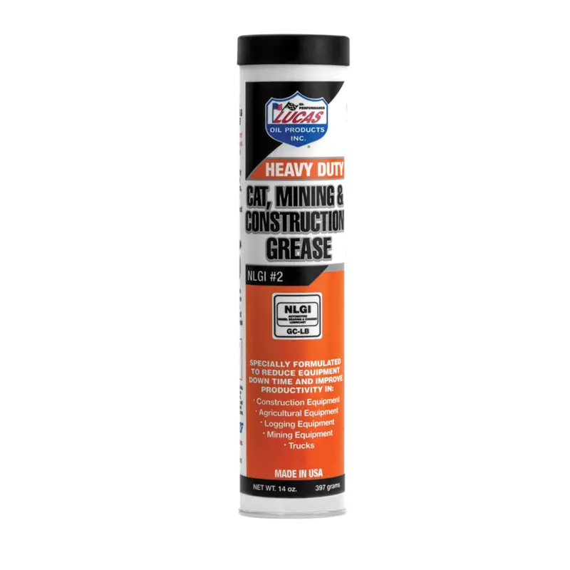 Heavy Duty Cat Mining & Construction Grease, Nlgi #2 Luc10881-30 Lucas Oil 1