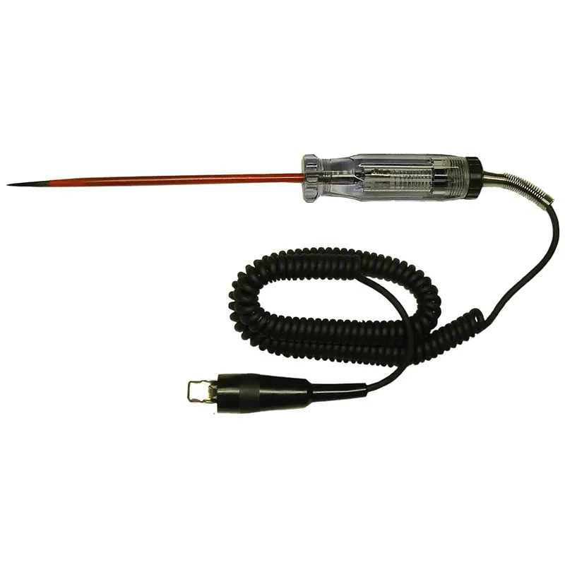 Heavy Duty Circuit Tester With 6-1/2" Long Probe And Retractable Wire Sgt27250 Sg Tool Aid 1