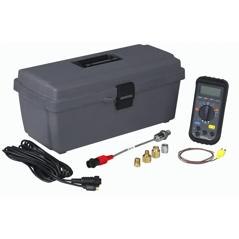 Heavy Duty Digital Pressure / Temperature Analyzer Otc3492 Otc 1