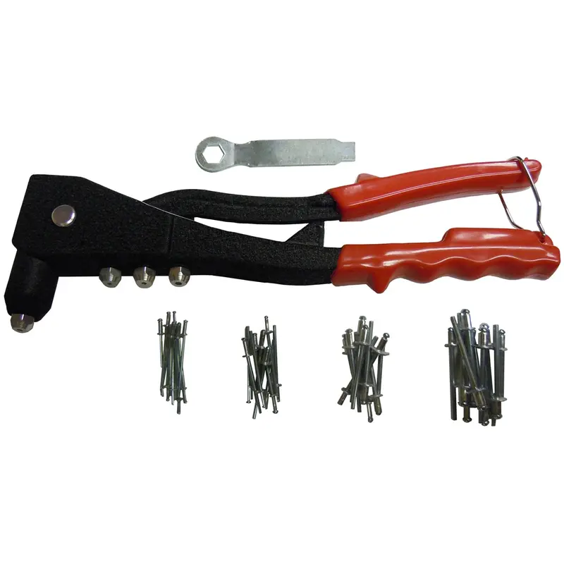 Heavy Duty Hand Riveter Kit With 40 Rivets Sgt19200 Sg Tool Aid 1