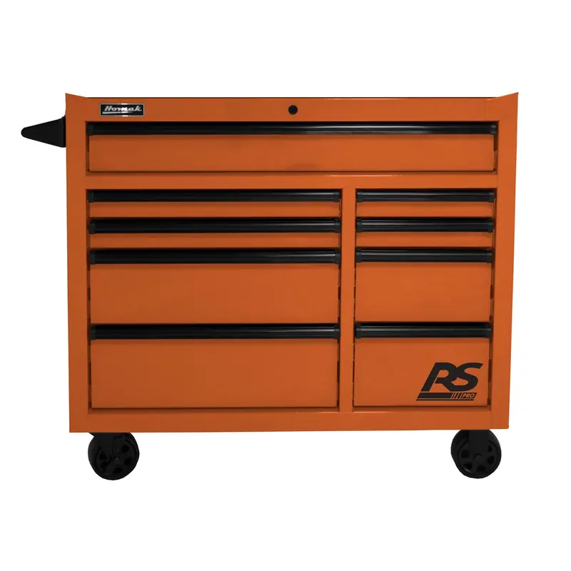 Homak Mfg. 41 In. Rs Pro 9-Drawer Roller Cabinet With 24 In. Depth Homog04004193 Homak Manufacturing 1