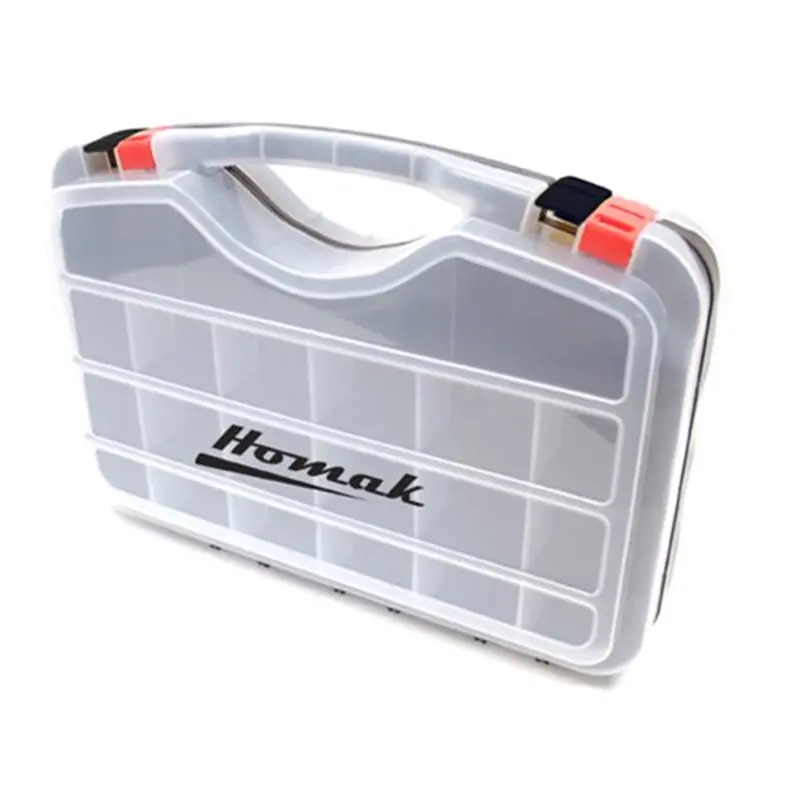 Homak Mfg. Double Sided Plastic Organizer Homha01423075 Homak Manufacturing 1
