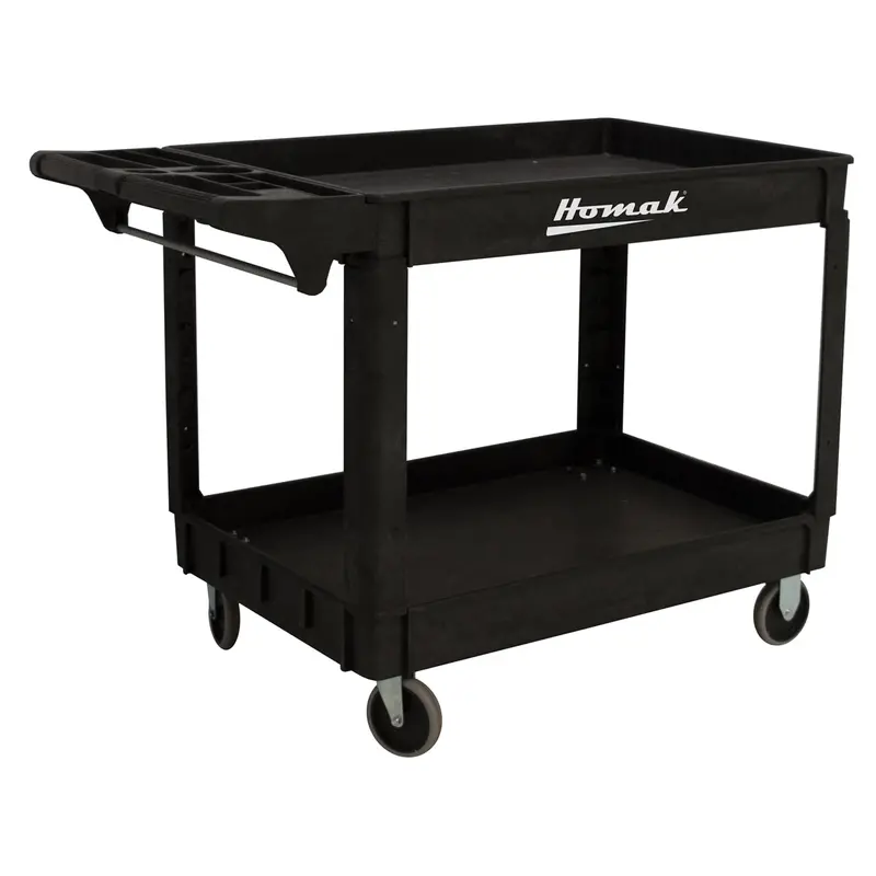 Homak Mfg. Poly Cart 30 In. X 24 In. High Impact Hompp06046021 Homak Manufacturing 1