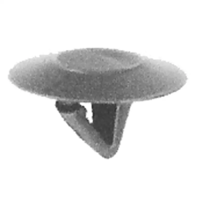 Hood Insulation Retainers, Black Nylon, Size: 1/4" (6.4Mm), Stem: 1/4", Head: 23/32", Qty: 100 Abd6056b Auto Body Doctor 1
