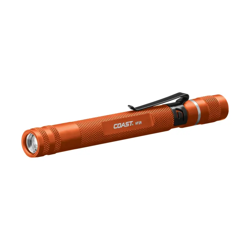 Hp3r Rechargeable Focusing Penlight / Orange Body Cos21521 Coast Products 1