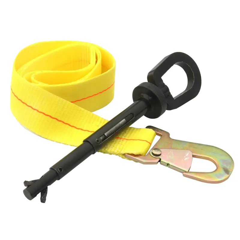 I-Bolt Universal Tow Eye With Safety Strap Stc71490 Steck Manufacturing 1
