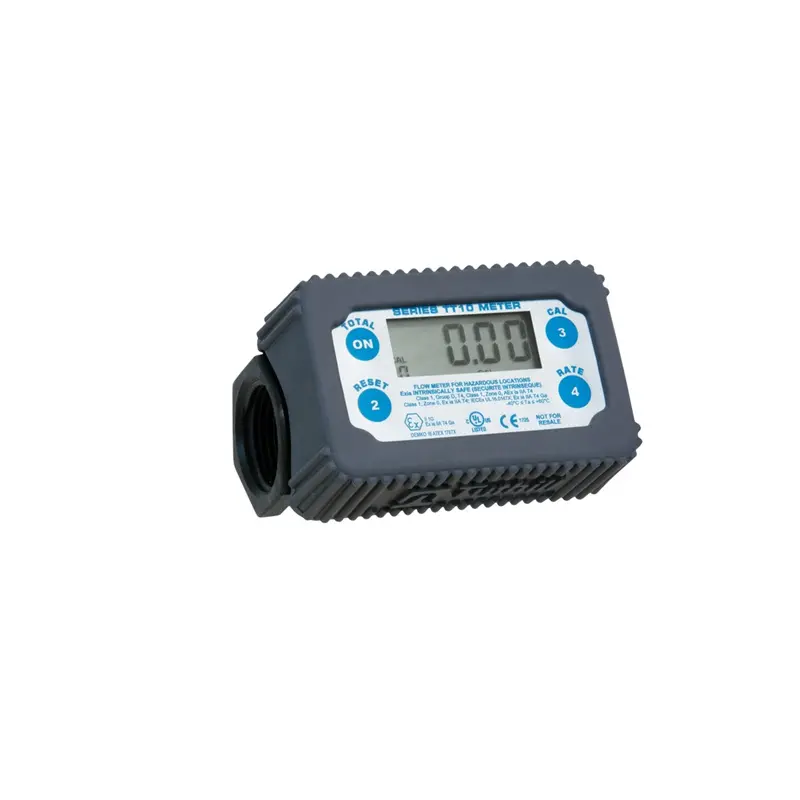 In-Line Digital Turbine Meter For Chemicals Filtt10pb Tuthill Transfer 1