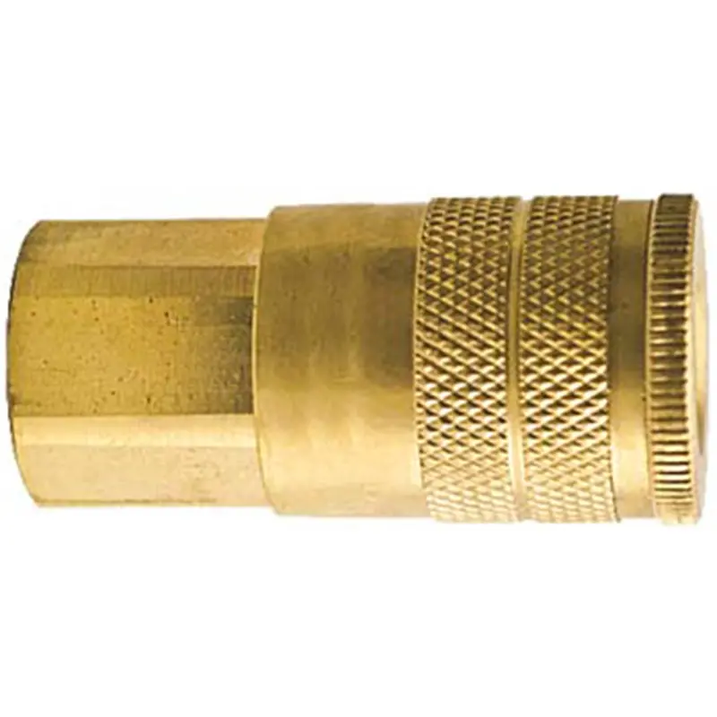 Industrial Typ- D Female Coupler 1/4" Body 1/4" Npt Tmrhf6050 The Main Resource 1