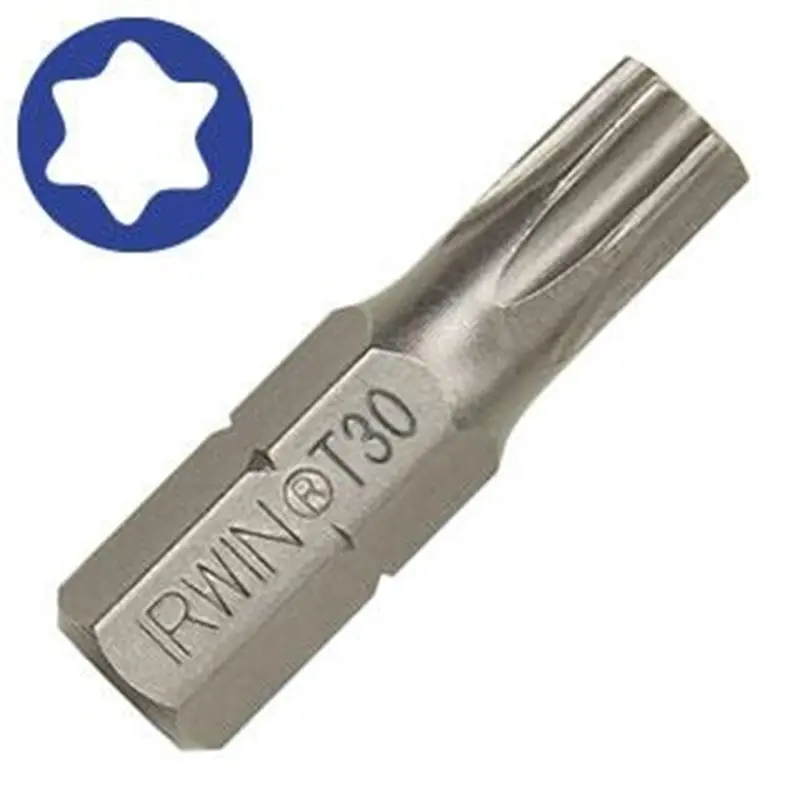 Insert Bit, T25 Torx, Carded, 1 Per Card Irwiwaf21tx252 Irwin Industrial 1