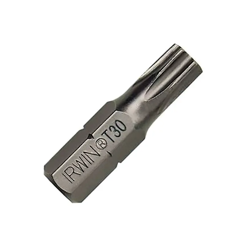 Insert Bit, T7 Torx, 1/4" Hex Shank, 1" Long, Bulk Han92309 Hanson 1