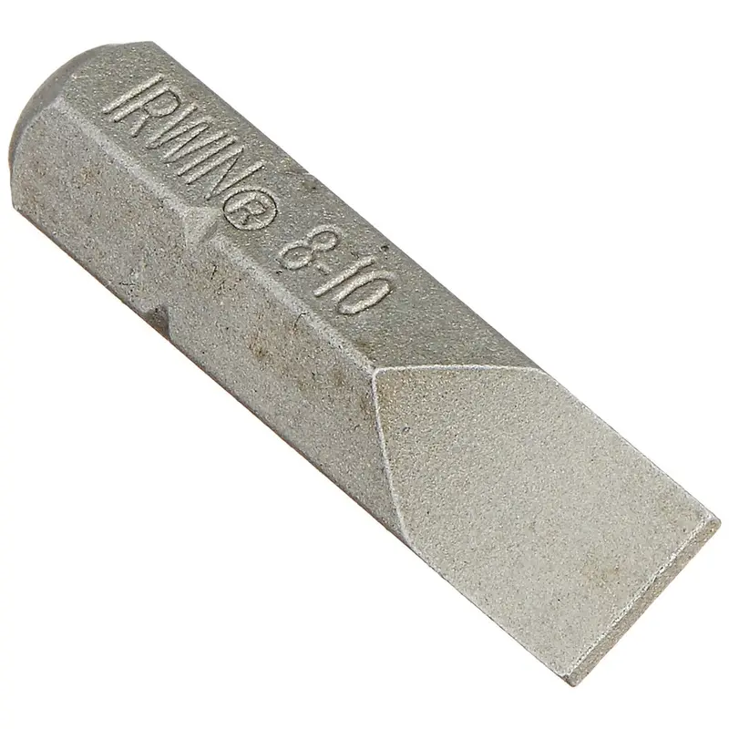 Irwin Tools 8-10 Slotted Insert Bit X 1", Fastener Drive Irwiwaf21sl810b25 Irwin Industrial 1