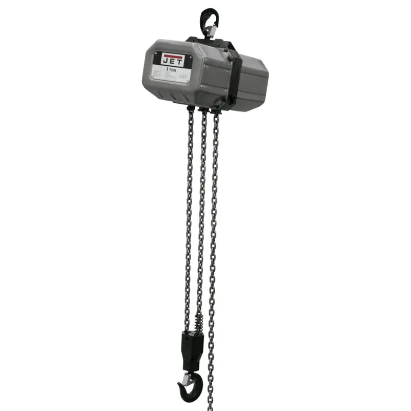 Jet 1Ss-1C-20 1-Ton, 1 Ph Electric Hoist W/ 20' Lift Jet112000 Jet Tools 1