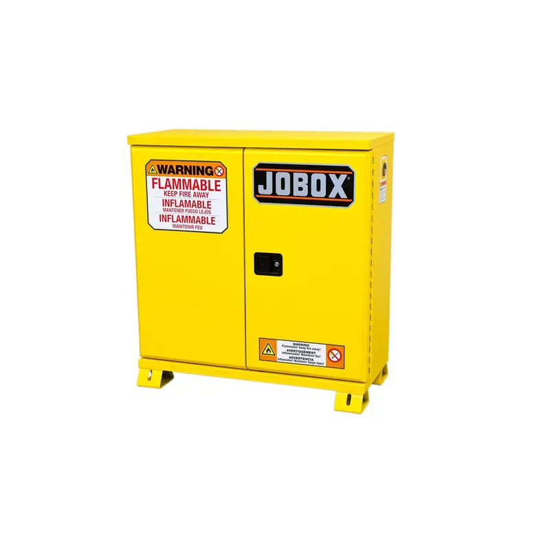 Jobox Safety Cabinet, 90 Gallon, Yellow Kdt1-859990 Gearwrench 1
