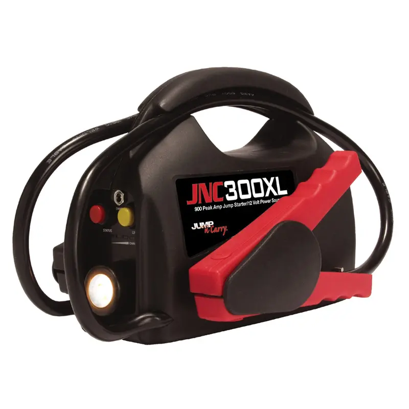 Jump-N-Carry Ultra-Portable Jump Starter With Flashlight - 900 Peak Amps Soljnc300xl Clore Automotive 1