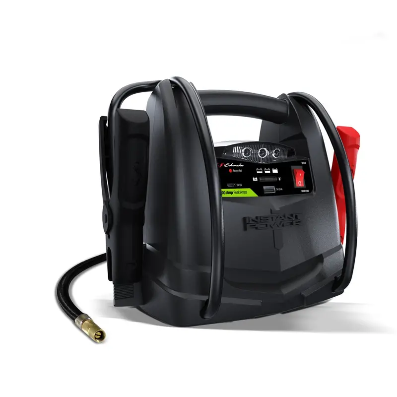 Jump Starter W/ Compress; 1200 Peak Amp Lith-Ion Scusl1435 Schumacher Electric 1