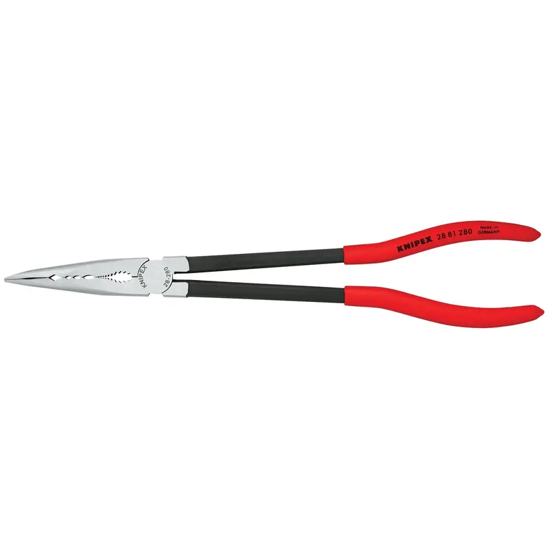Knipex 11 In. Extra Long Needle Nose Angled Pliers Knp2881280 Knipex 1