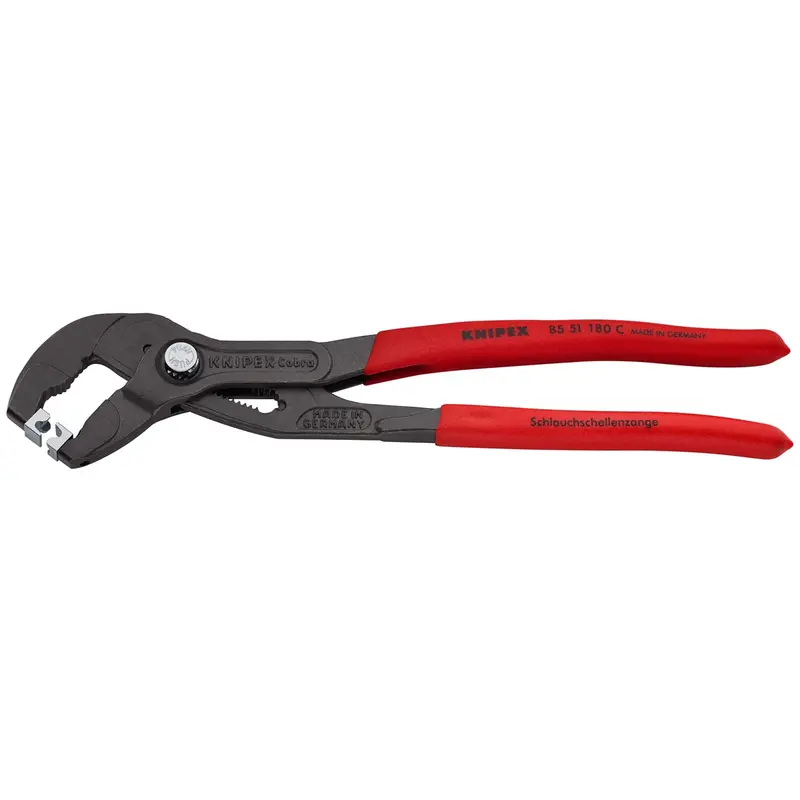 Knipex 7 In. Hose Clamp Pliers For Click Clamps (Carded) Knp8551180csba Knipex 1