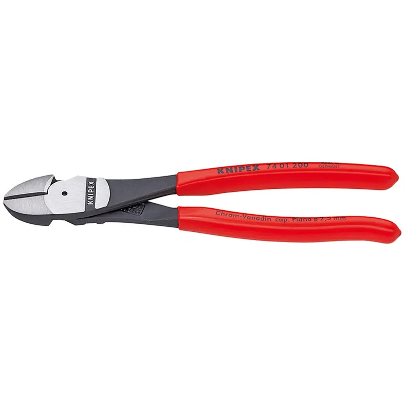 Knipex 7 In. Pvc High Leverage Diagonal Cutter Knp7401-7 Knipex 1