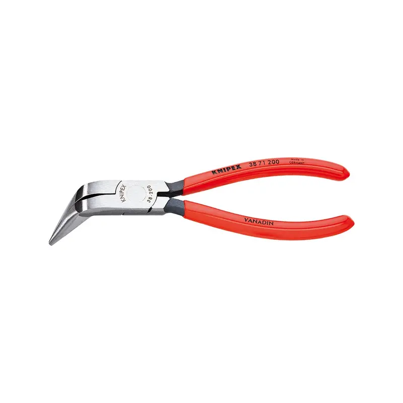 Knipex 8 In. Long Nose Bent Plier Knp3871-8 Knipex 1