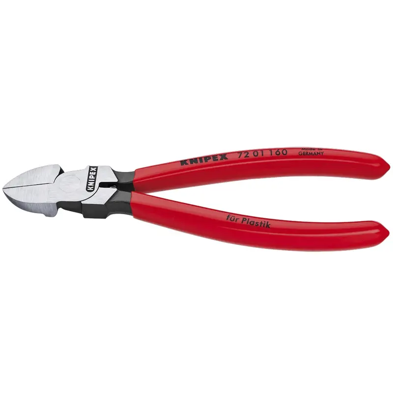 Knipex Diagonal Cutter For Plastics Knp7201160 Knipex 1