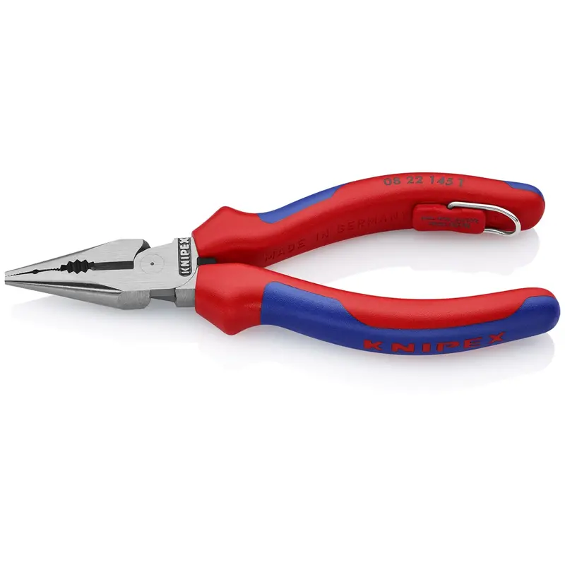 Knipex Needle-Nose Combination Pliers - Tethered Attachment Knp0822145tbka Knipex 1