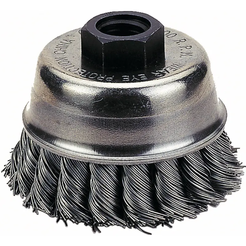 Knotted Type Wire Cup Brush, 3" Diameter Fpw1423-2110 Firepower 1