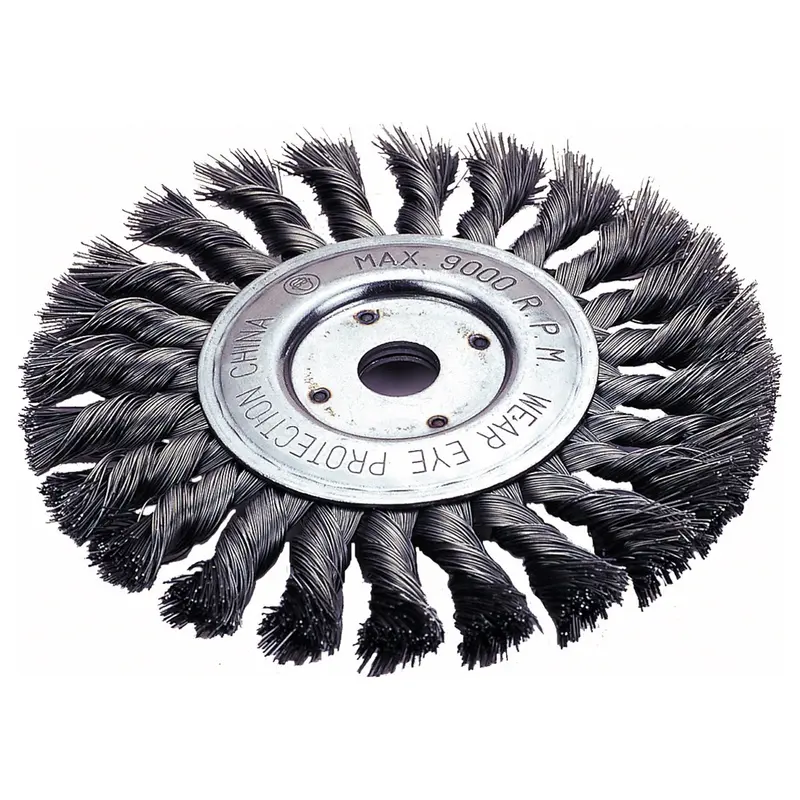 Knotted Wheel Brush, 6" Diameter Fpw1423-2120 Firepower 1