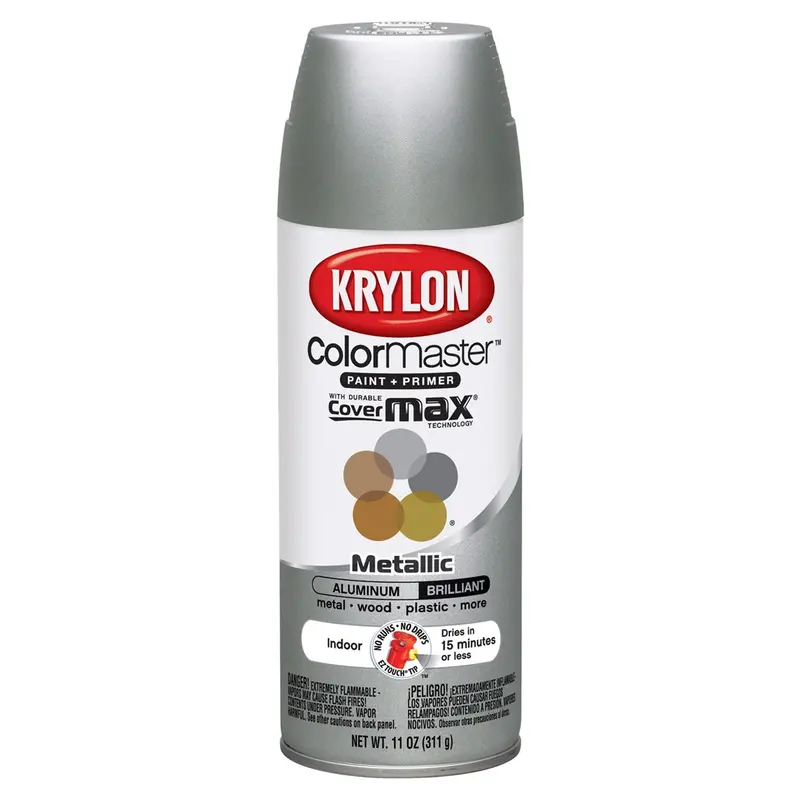 Krylon Colormaster Paint; Aluminum; 12 Oz. Aerosol Dup51519 Krylon 1