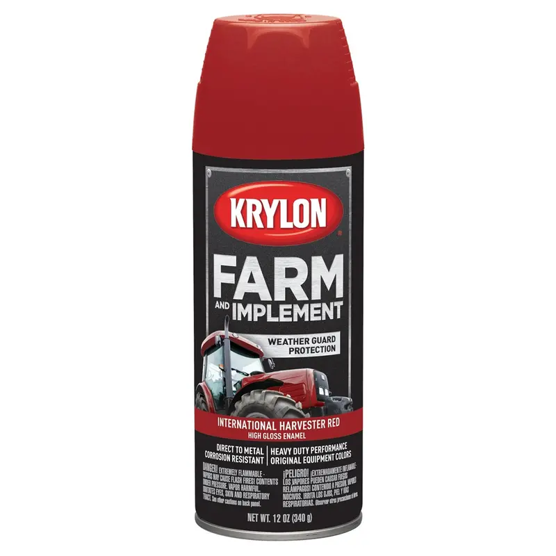 Krylon Farm/Implement; International Harvester Red; 12 Oz. Aerosol Dup1933 Krylon 1
